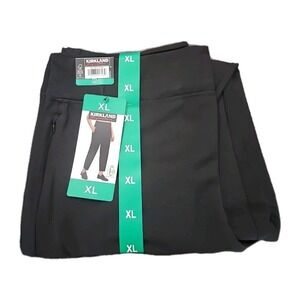 Kirkland Signature  Ankle Pant Size XL Black‎ Lightweight/Stretch NEW Women